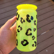 Load image into Gallery viewer, Neon Yellow with Leopard Spots