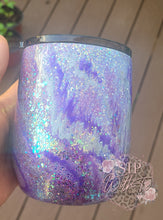 Load image into Gallery viewer, Purple Glitter Swirl
