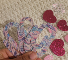 Load image into Gallery viewer, Pink, Purple and Blue Sparkle Paperclips