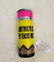 Load image into Gallery viewer, Pencil Tumbler