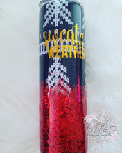 Load image into Gallery viewer, Sweater Weather Tumbler - Red