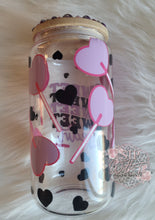 Load image into Gallery viewer, Sweetheart with Rhinestone and Pearl Lid