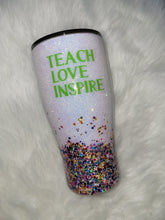 Load image into Gallery viewer, Confetti-Crayon Tumbler