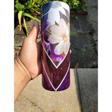 Load image into Gallery viewer, Fall Floral V-Split Tumbler