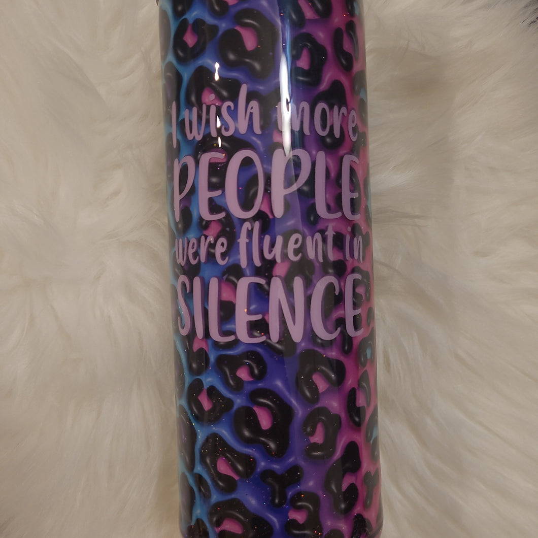 Fluent In Silence Tumbler