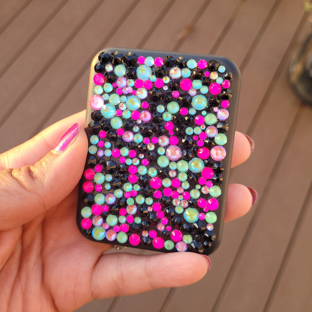 LED Neon and Black Mirror