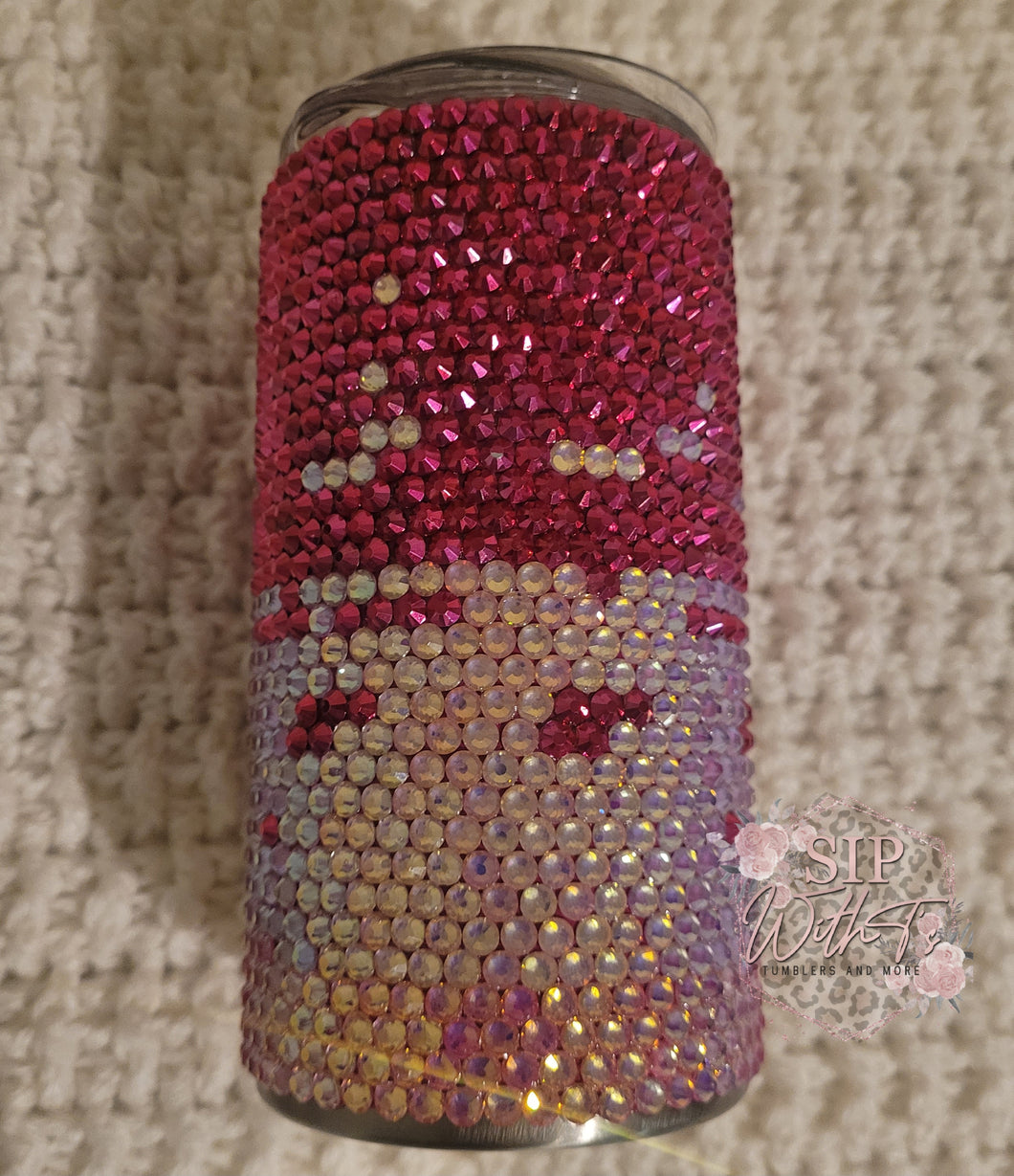 Metallic and Light Pink Tumbler